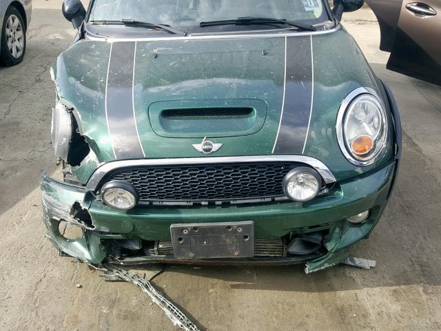 WMWZG3C58ET800463 - 2014 MINI COOPER S C GREEN photo 7