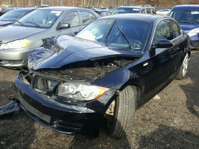 WBAUP93539VF48728 - 2009 BMW 128 I BLACK photo 2