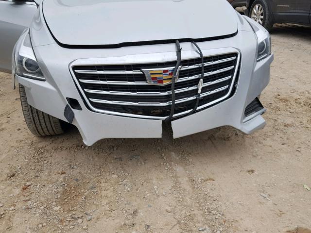 1G6AR5SX9H0120895 - 2017 CADILLAC CTS LUXURY SILVER photo 9