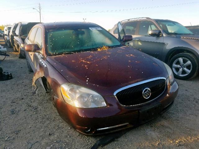 1G4HE57Y56U138482 - 2006 BUICK LUCERNE CX MAROON photo 1