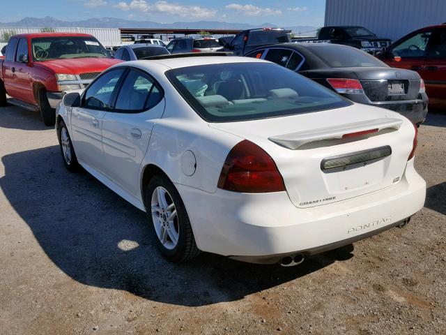 2G2WR544151313505 - 2005 PONTIAC GRAND PRIX WHITE photo 3