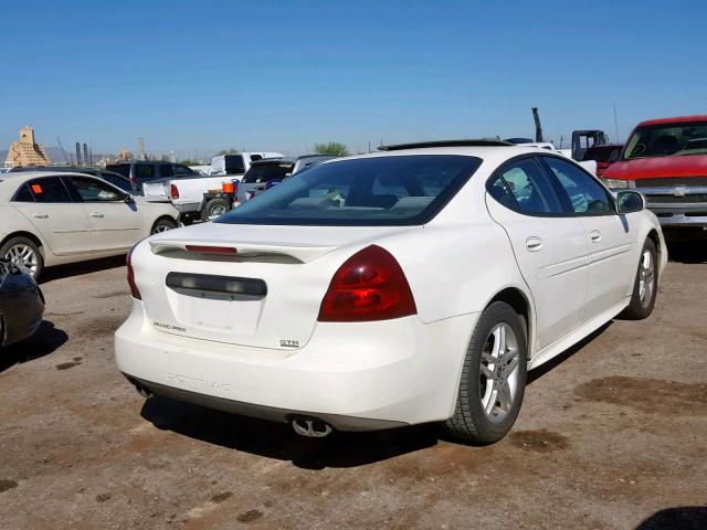 2G2WR544151313505 - 2005 PONTIAC GRAND PRIX WHITE photo 4