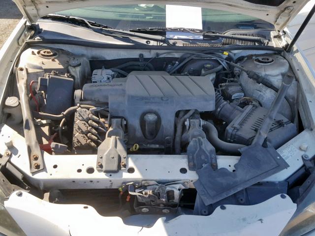 2G2WR544151313505 - 2005 PONTIAC GRAND PRIX WHITE photo 7