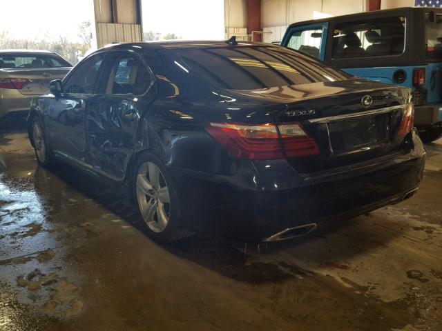 JTHBL5EF9A5097860 - 2010 LEXUS LS 460 BLUE photo 3