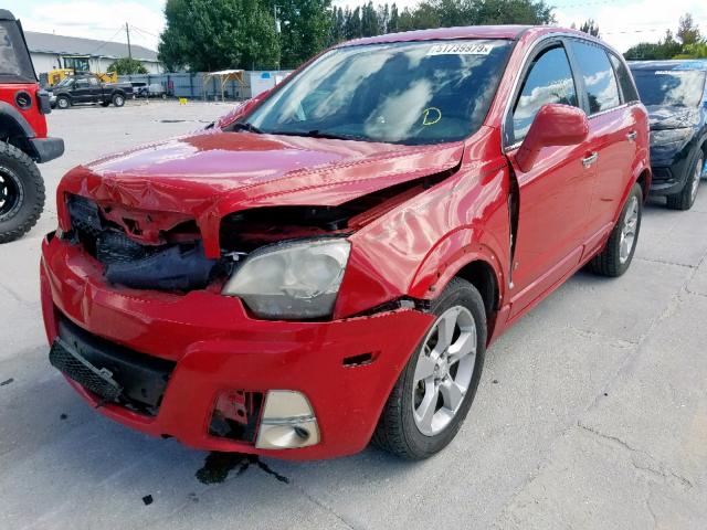 3GSCL13739S543484 - 2009 SATURN VUE REDLIN RED photo 2