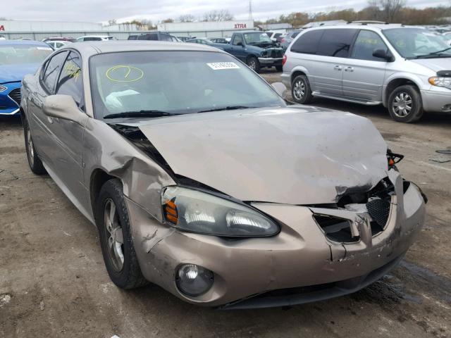2G2WP552261283953 - 2006 PONTIAC GRAND PRIX BEIGE photo 1