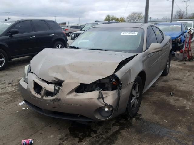 2G2WP552261283953 - 2006 PONTIAC GRAND PRIX BEIGE photo 2