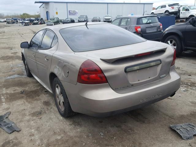 2G2WP552261283953 - 2006 PONTIAC GRAND PRIX BEIGE photo 3