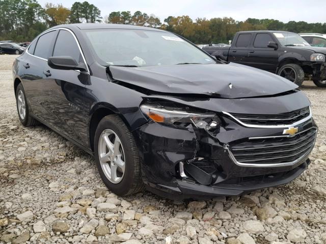 1G1ZB5ST8GF271118 - 2016 CHEVROLET MALIBU LS BLACK photo 1
