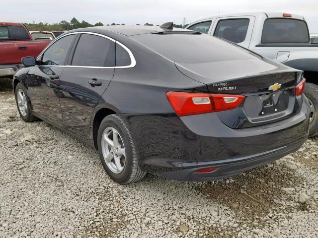 1G1ZB5ST8GF271118 - 2016 CHEVROLET MALIBU LS BLACK photo 3