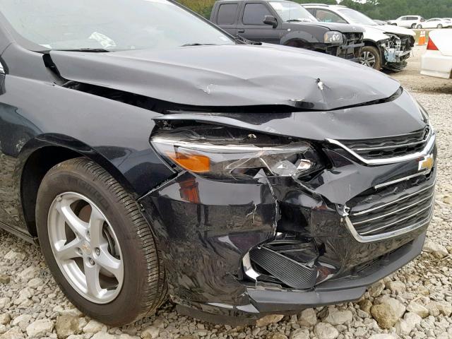 1G1ZB5ST8GF271118 - 2016 CHEVROLET MALIBU LS BLACK photo 9