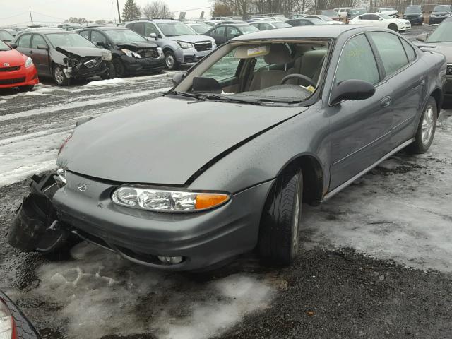 1G3NL52EX4C225145 - 2004 OLDSMOBILE ALERO GL BEIGE photo 2