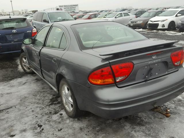 1G3NL52EX4C225145 - 2004 OLDSMOBILE ALERO GL BEIGE photo 3