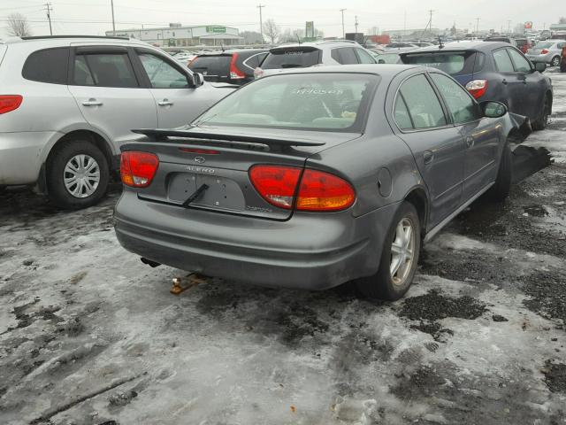 1G3NL52EX4C225145 - 2004 OLDSMOBILE ALERO GL BEIGE photo 4