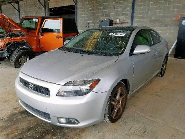 JTKDE177X50037018 - 2005 TOYOTA SCION TC ნაცრისფერი ფოტო 2