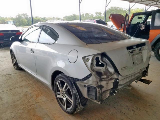 JTKDE177X50037018 - 2005 TOYOTA SCION TC ნაცრისფერი ფოტო 3
