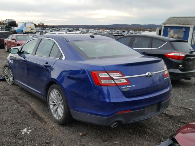 1FAHP2F85DG146081 - 2013 FORD TAURUS LIM BLUE photo 3