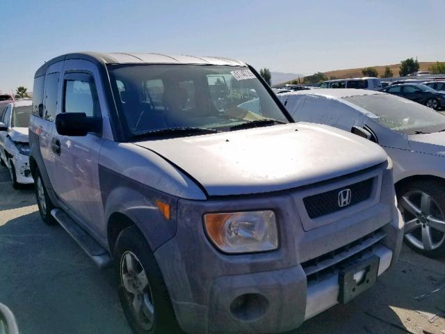 5J6YH28684L036985 - 2004 HONDA ELEMENT EX SILVER photo 1