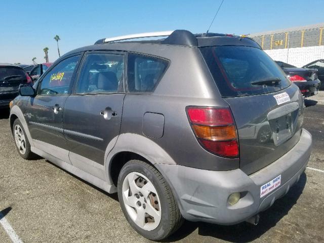 5Y2SL63805Z455180 - 2005 PONTIAC VIBE GRAY photo 3