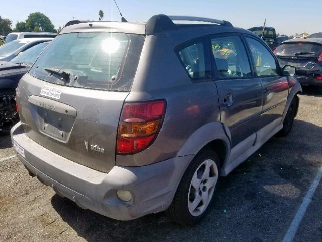 5Y2SL63805Z455180 - 2005 PONTIAC VIBE GRAY photo 4