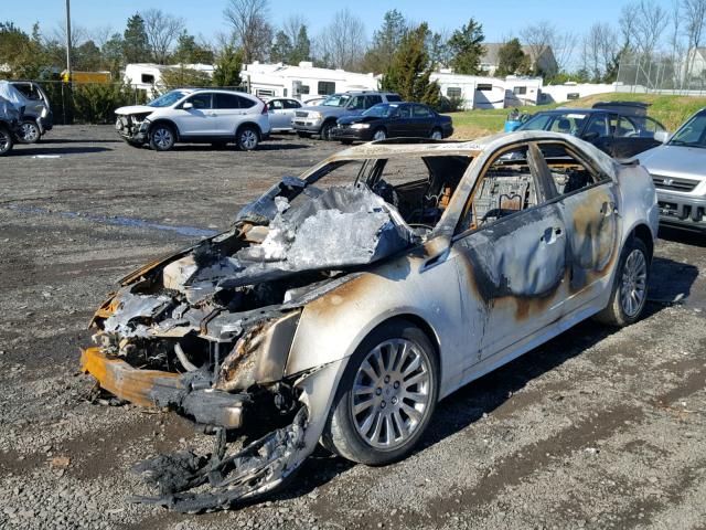 1G6DS5ED2B0102233 - 2011 CADILLAC CTS PREMIU BURN photo 2