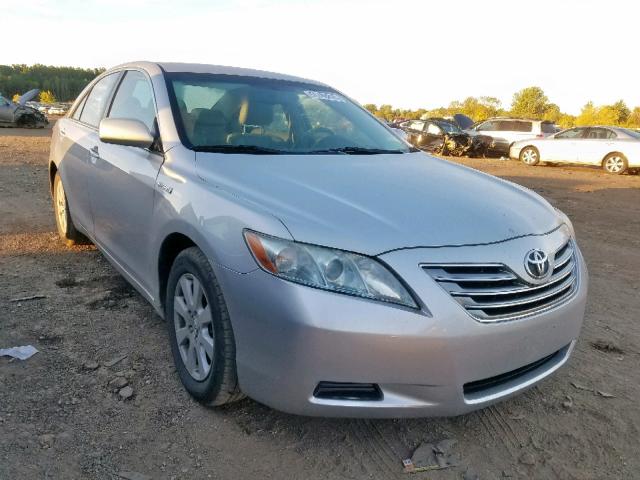 4T1BB46K48U031559 - 2008 TOYOTA CAMRY HYBR SILVER photo 1