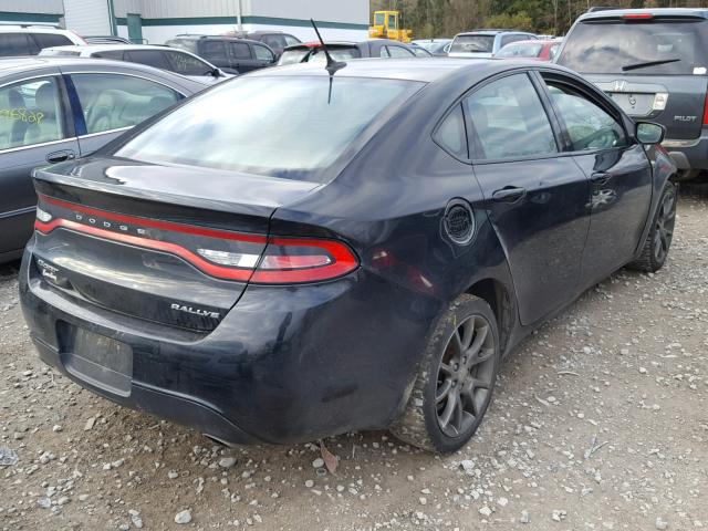 1C3CDFBA3DD299108 - 2013 DODGE DART SXT BLACK photo 4