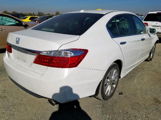 1HGCR2F86DA246435 - 2013 HONDA ACCORD EXL WHITE photo 4