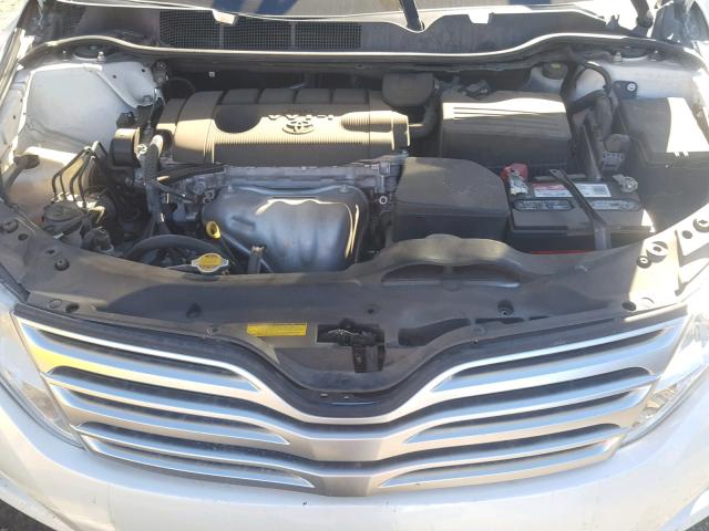 4T3ZA3BB8AU038240 - 2010 TOYOTA VENZA BASE WHITE photo 7