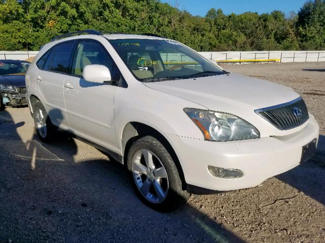 JTJHA31U440067318 - 2004 LEXUS RX 330 WHITE photo 1