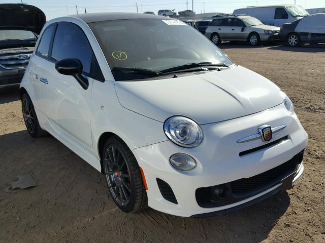 3C3CFFFH0DT624549 - 2013 FIAT 500 ABARTH WHITE photo 1