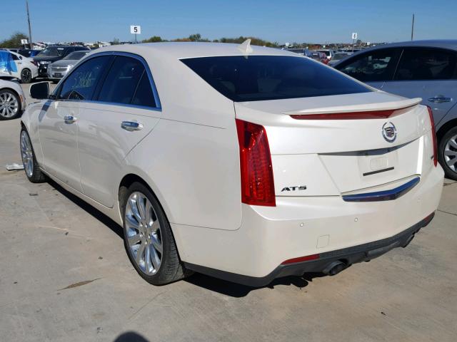 1G6AF5S37E0121142 - 2014 CADILLAC ATS PREMIU CREAM photo 3