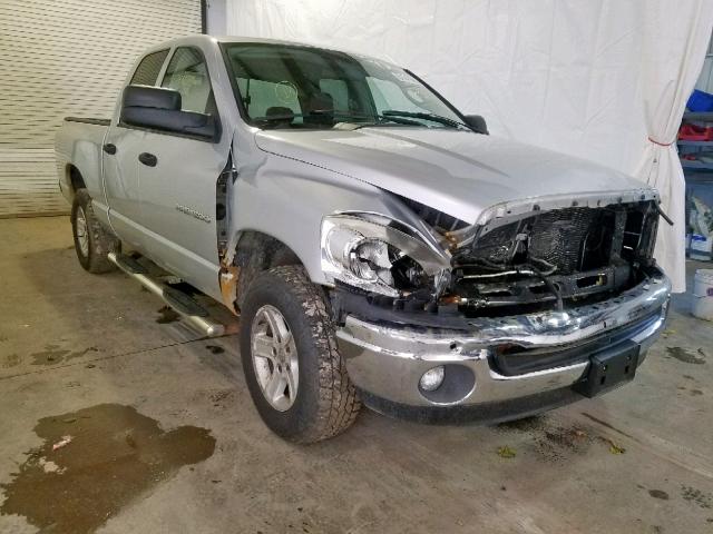 1D7HU18NX6S525700 - 2006 DODGE RAM 1500 S SILVER photo 1