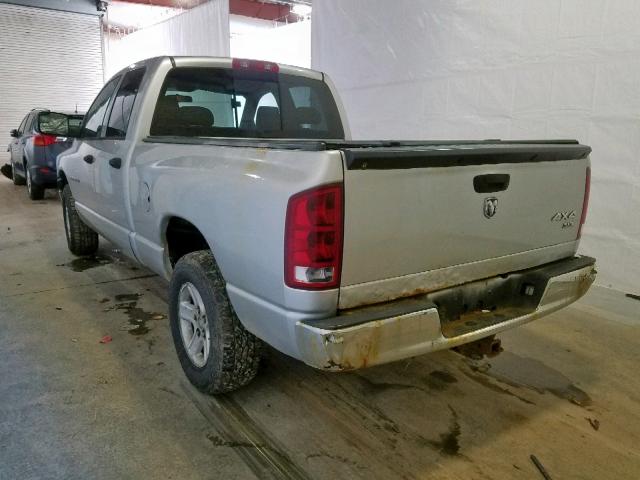 1D7HU18NX6S525700 - 2006 DODGE RAM 1500 S SILVER photo 3