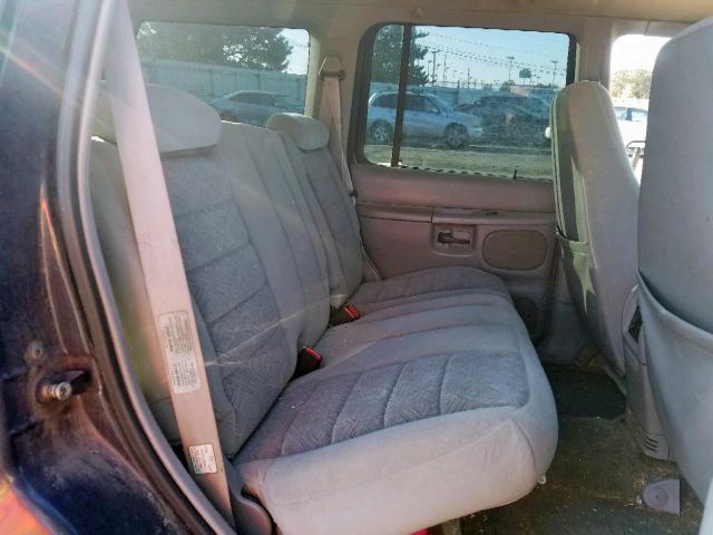 1FMDU34E6XUA73904 - 1999 FORD EXPLORER BLUE photo 6