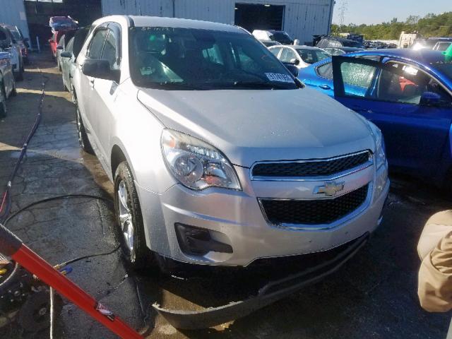 2GNALBEK3C1304814 - 2012 CHEVROLET EQUINOX LS SILVER photo 1