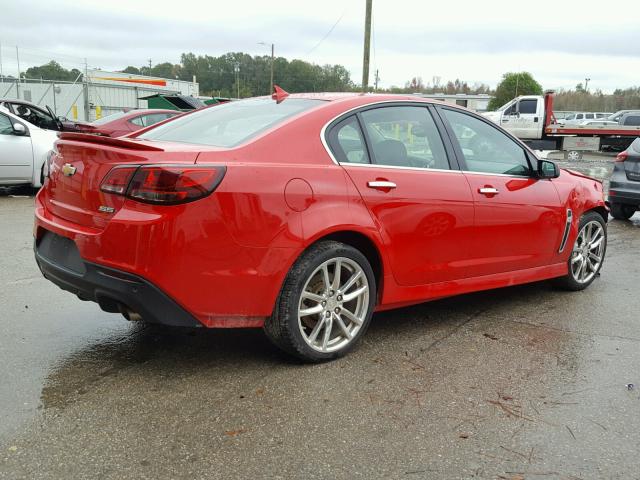 6G3F15RW0EL926726 - 2014 CHEVROLET SS RED photo 4