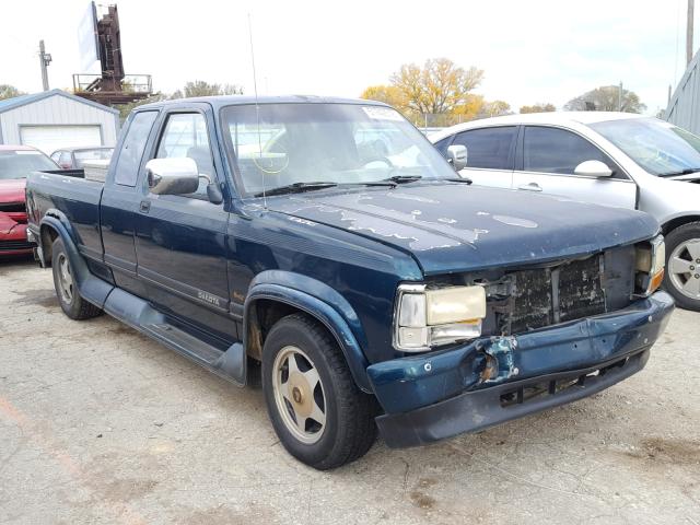 1B7GL23Y2RS528417 - 1994 DODGE DAKOTA GREEN photo 1