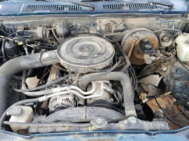 1B7GL23Y2RS528417 - 1994 DODGE DAKOTA GREEN photo 7