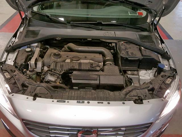 YV1612FS9E2282995 - 2014 VOLVO S60 T5 SILVER photo 7