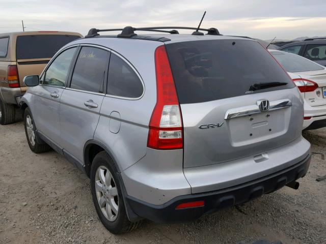 5J6RE487X9L019646 - 2009 HONDA CR-V EXL SILVER photo 3