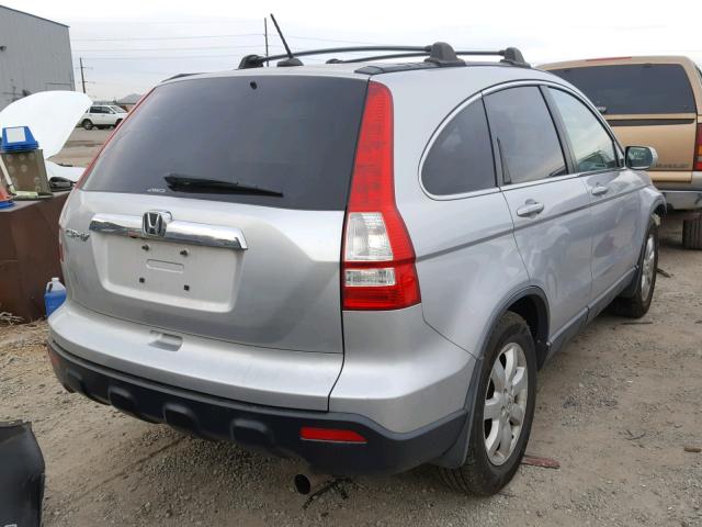 5J6RE487X9L019646 - 2009 HONDA CR-V EXL SILVER photo 4