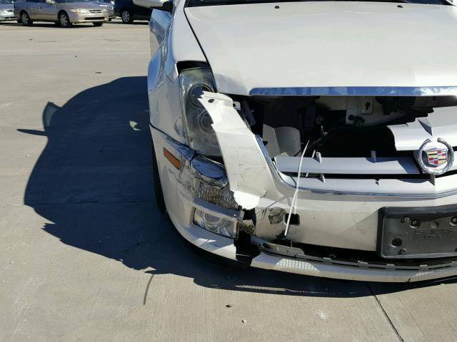 1G6DW677850163690 - 2005 CADILLAC STS WHITE photo 9