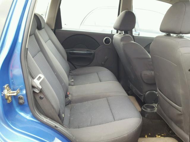 KL1TD66677B692862 - 2007 CHEVROLET AVEO BASE Mavi foto 6