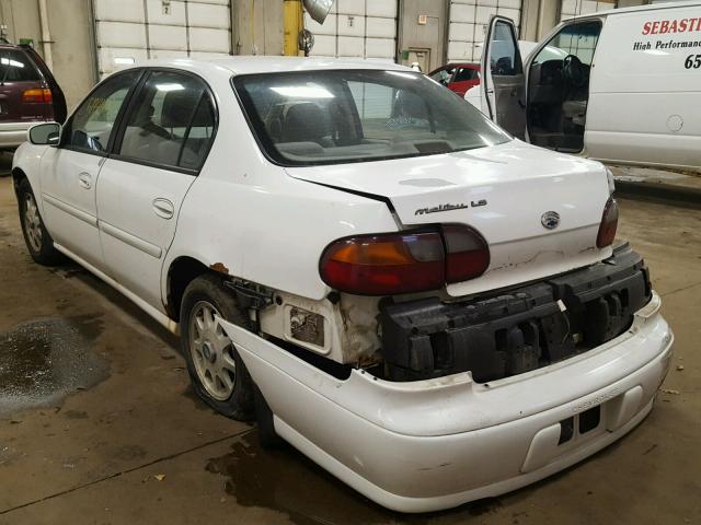 1G1NE52J5X6212158 - 1999 CHEVROLET MALIBU LS 白色 照片 3