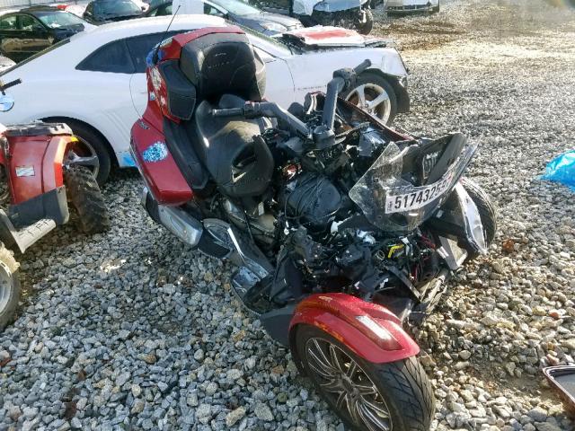 2BXNBSS27GV004606 - 2016 CAN-AM SPYDER RT RED photo 1