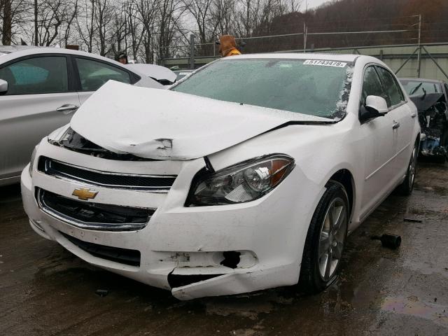 1G1ZD5EU4CF270007 - 2012 CHEVROLET MALIBU 2LT WHITE photo 2