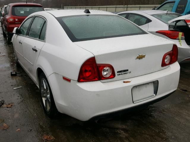 1G1ZD5EU4CF270007 - 2012 CHEVROLET MALIBU 2LT WHITE photo 3