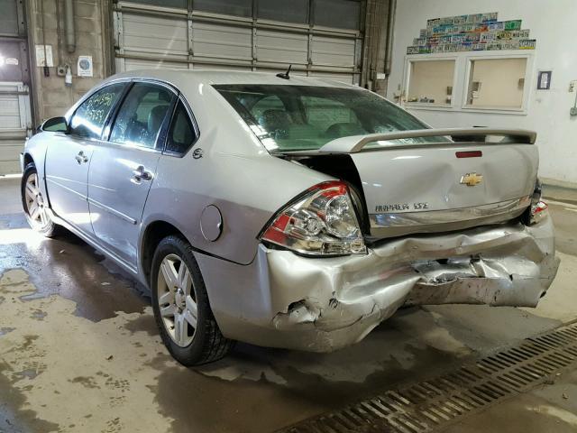 2G1WU58R979165682 - 2007 CHEVROLET IMPALA LTZ SILVER photo 3