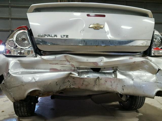 2G1WU58R979165682 - 2007 CHEVROLET IMPALA LTZ SILVER photo 9